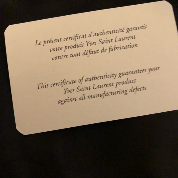 Royal Blue YSL Clutch - Picture 7 of 8